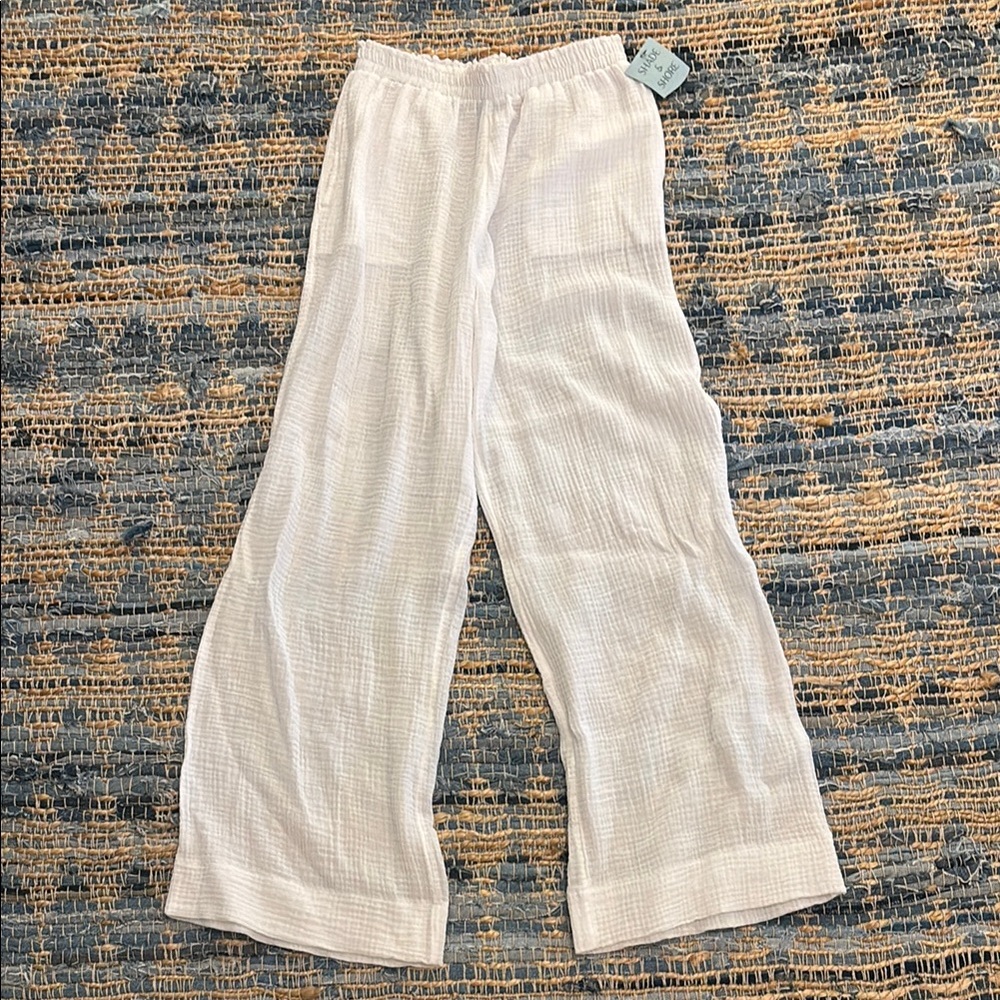 Target White Straight Leg Pants